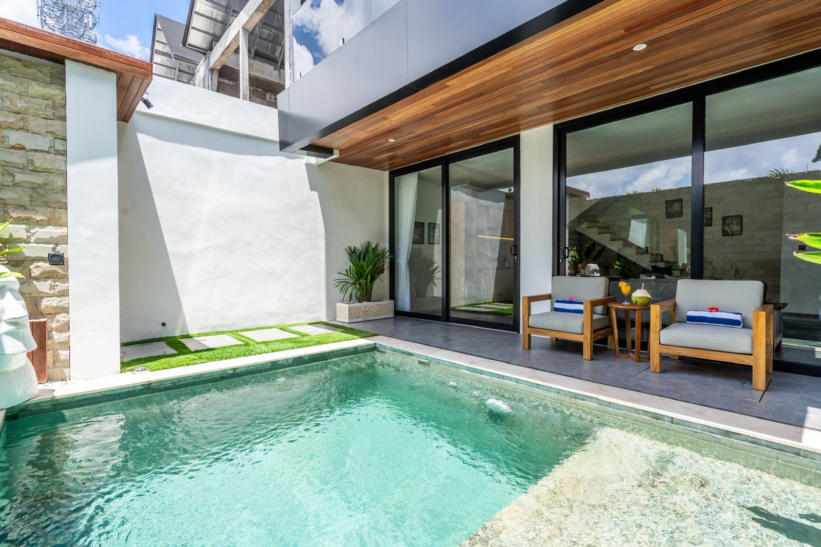 A Balibiza villa with a private pool in Bali